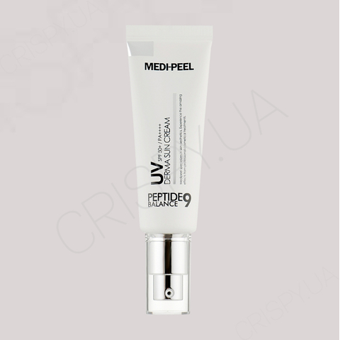 Сонцезахисний крем з пептидами Medi-Peel Peptide 9 UV Derma Sun Cream SPF 50+ PA+++ - 50 мл